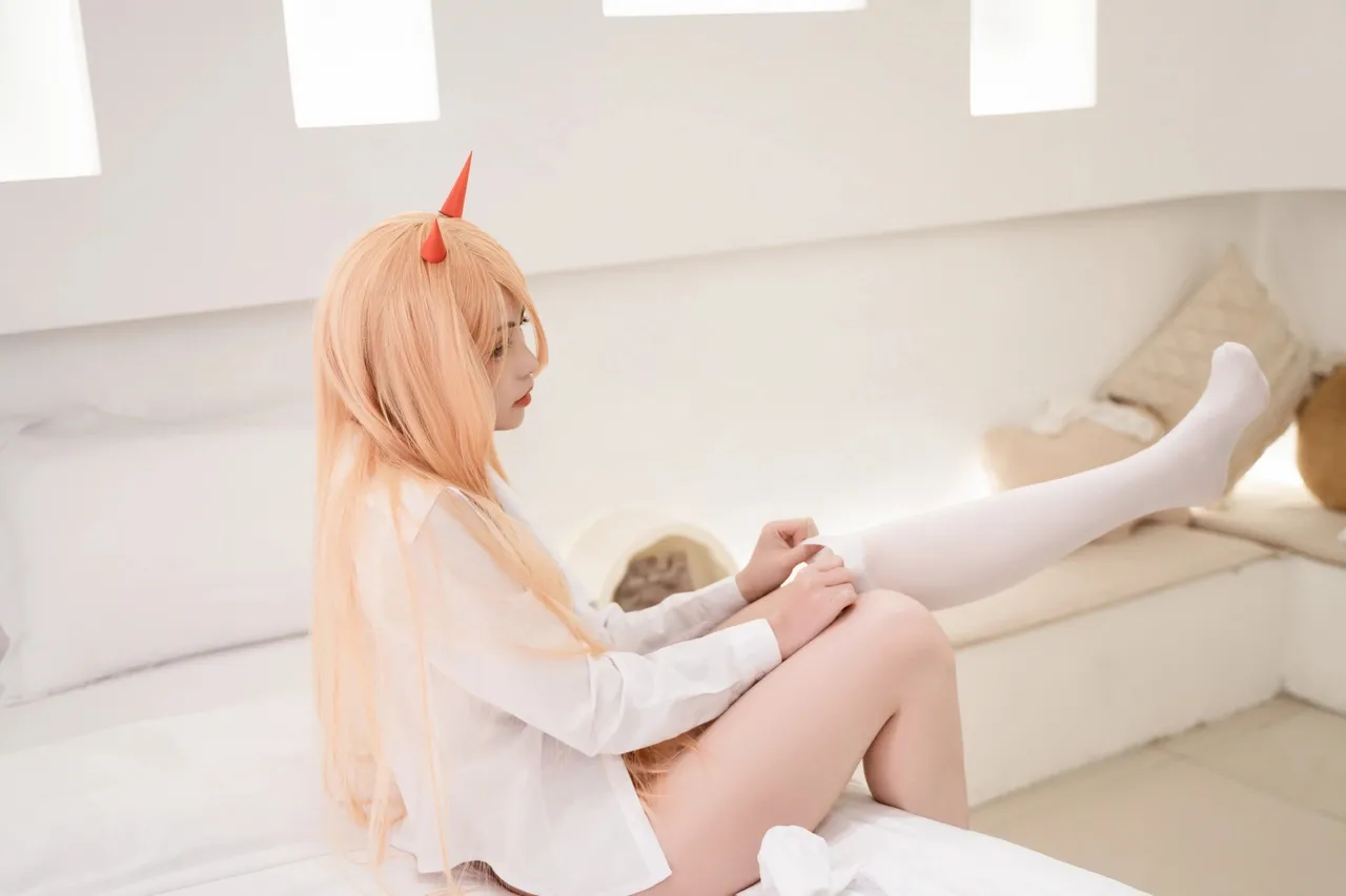 爆机少女喵小吉 - 电锯人 帕瓦-erohere13.webp